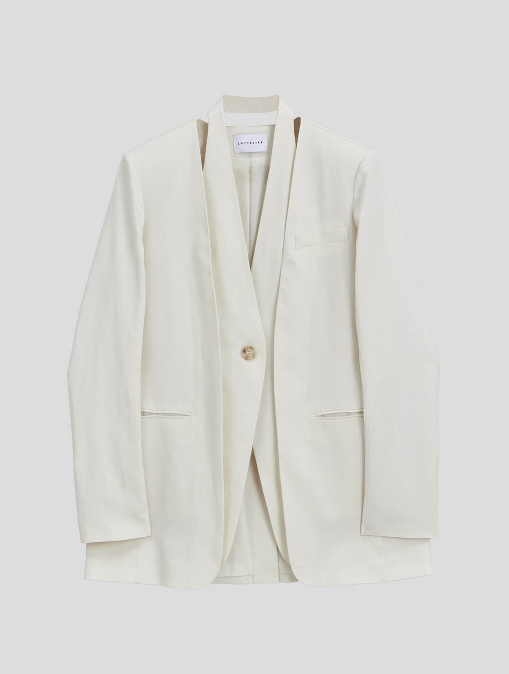 EightONE Pure Linen Blazer