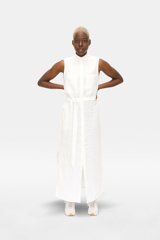 Purely Flow Button-Down Dress