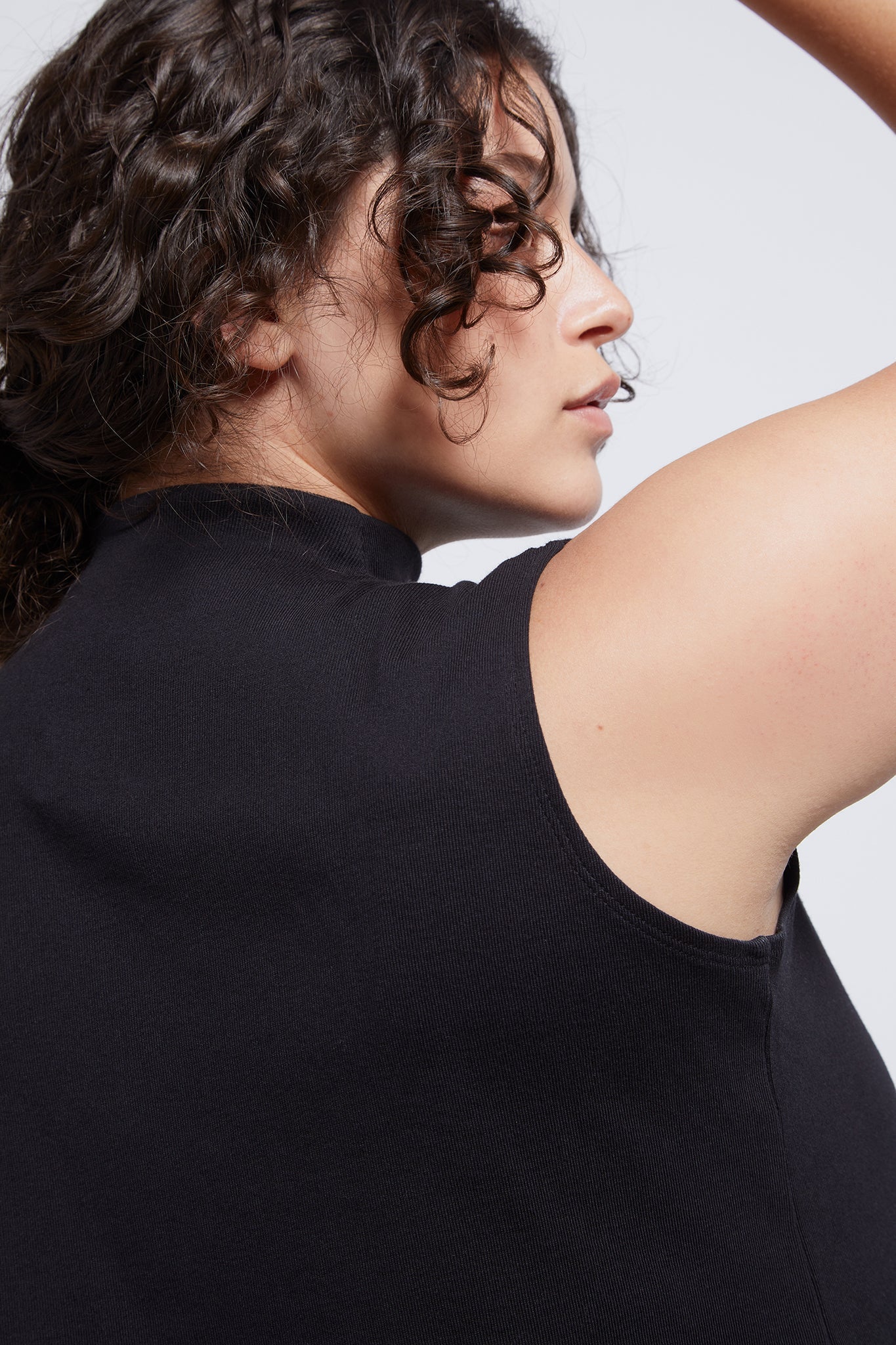 Body Icon Mock Neck Dress