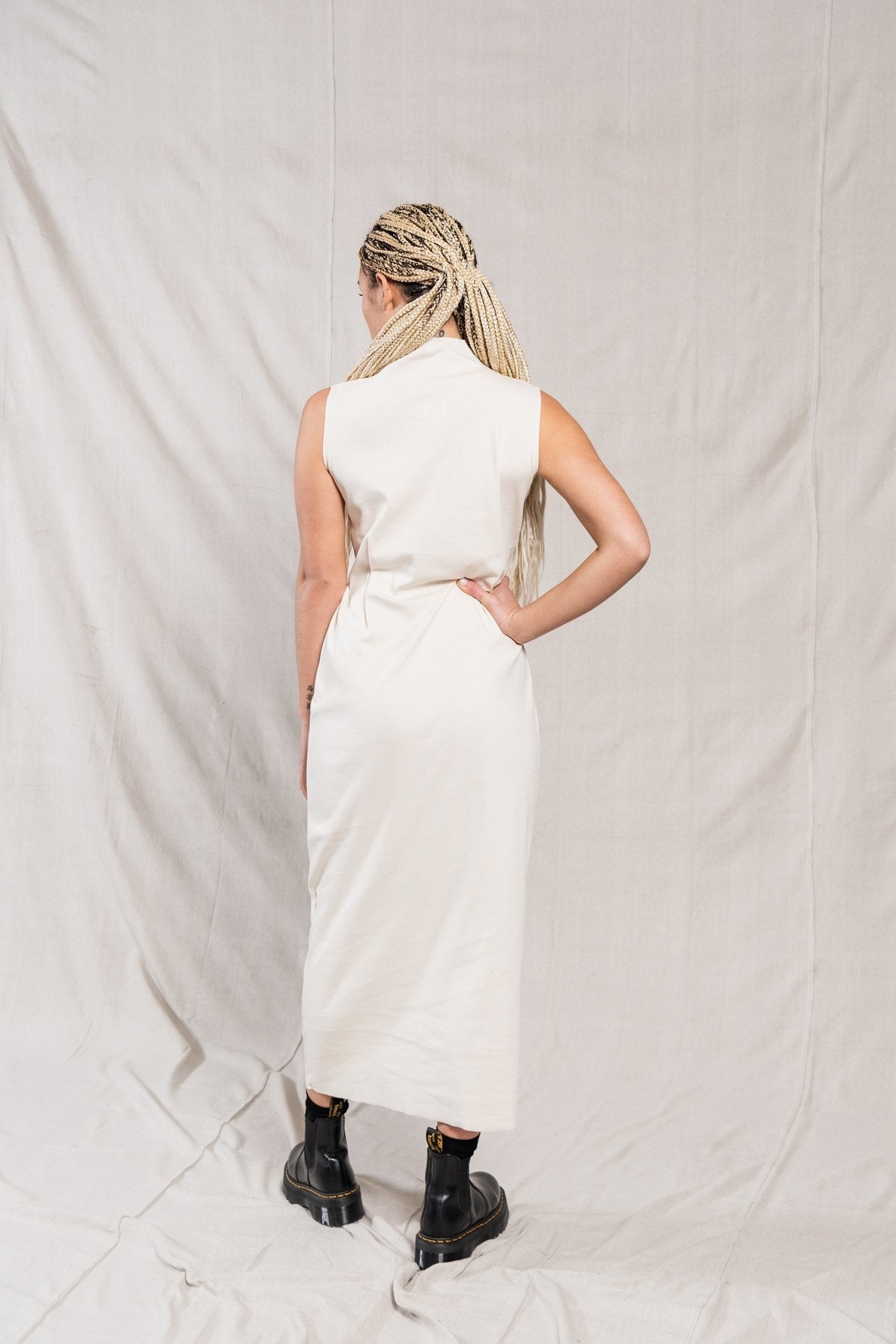 Pure Icon Mock Neck Dress